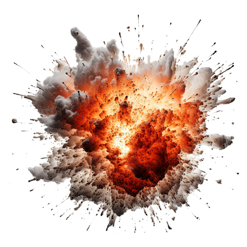 Transparent Great Explosions 30xPNG