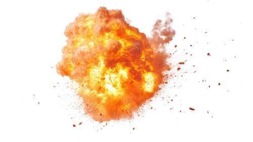 Transparent Great Explosions 30xPNG