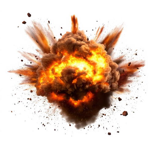 Transparent Great Explosions 30xPNG