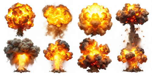 Transparent Great Explosions 30xPNG