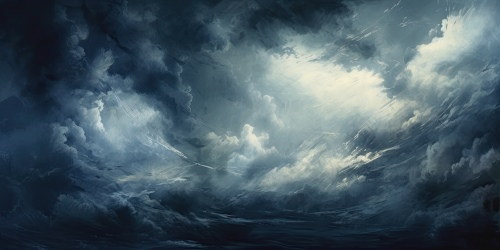 Transparent 25 Dark Clouds PNG EPS JPG
