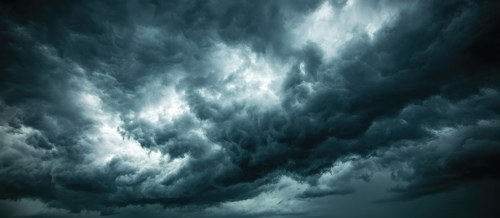 Transparent 25 Dark Clouds PNG EPS JPG
