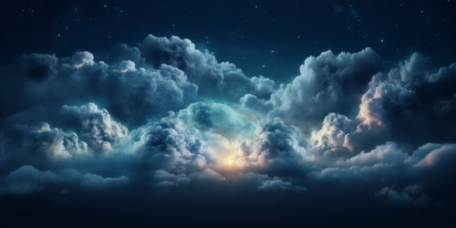 Transparent 25 Dark Clouds PNG EPS JPG