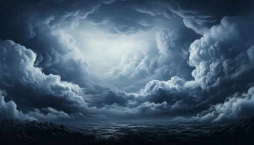 Transparent 25 Dark Clouds PNG EPS JPG