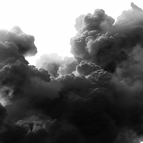 Transparent 25 Dark Clouds PNG EPS JPG