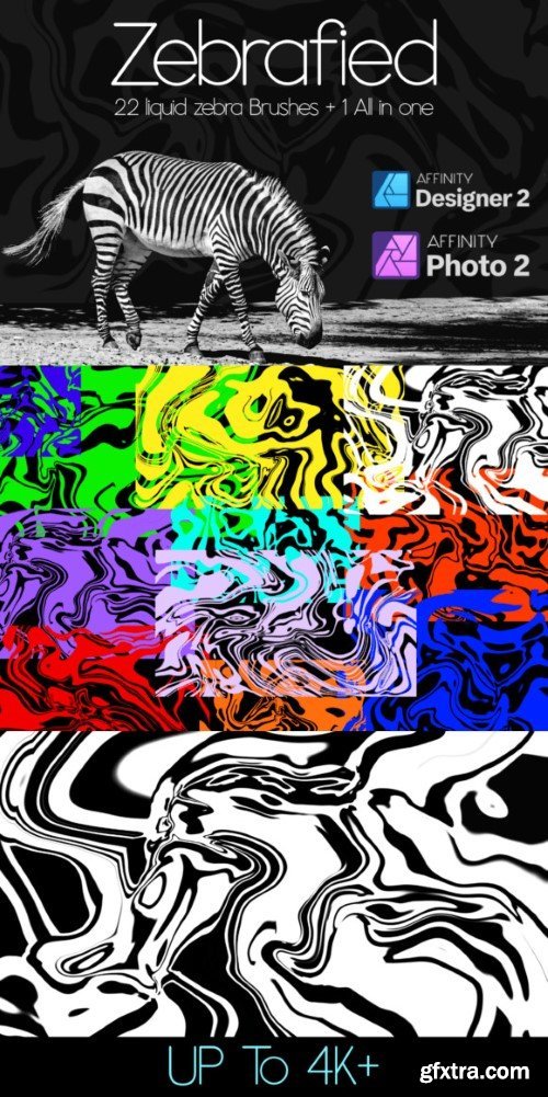 Zebrafied Affinity Pixel Brush 22 + AIO