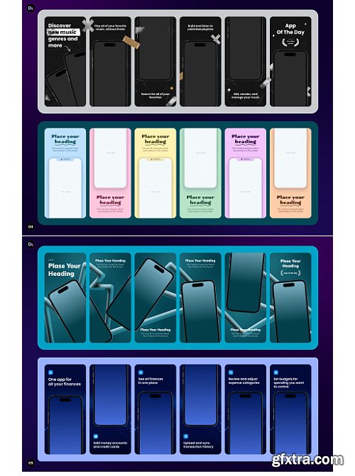 Craftwork Design - App Store Preview Templates