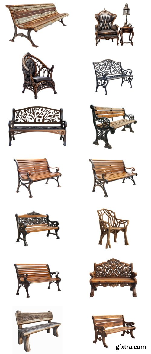 Armchairs, Sofas & Benches Transparent 78xPNG