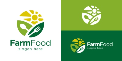Healthy Food 39 Logos AI Vectors