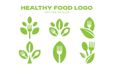 Healthy Food 39 Logos AI Vectors