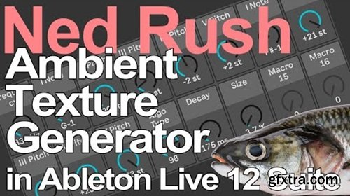 Ned Rush Ambient Texture Generator in Live 12 Suite
