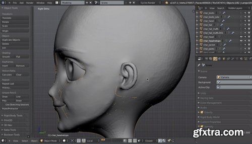 CGCookie - Introduction to Character Modeling