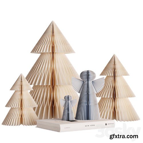 3dsky Pro - Paper decor set 01 3dsky Pro - Paper decor set 01