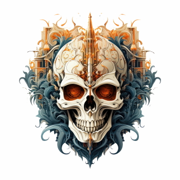 Decorated Skullz 33xPNG, 2xAI