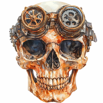 Decorated Skullz 33xPNG, 2xAI