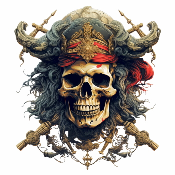 Decorated Skullz 33xPNG, 2xAI