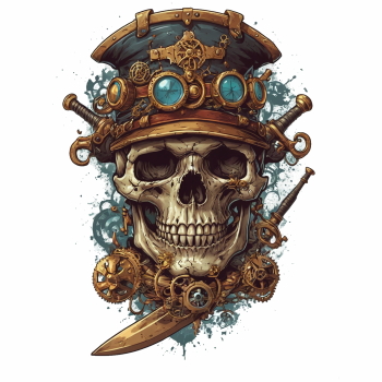 Decorated Skullz 33xPNG, 2xAI