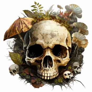Decorated Skullz 33xPNG, 2xAI