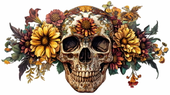 Decorated Skullz 33xPNG, 2xAI