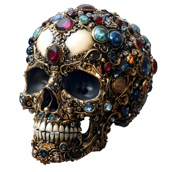 Decorated Skullz 33xPNG, 2xAI