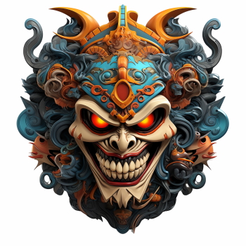 Decorated Skullz 33xPNG, 2xAI