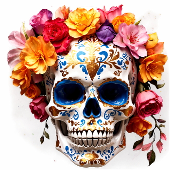 Decorated Skullz 33xPNG, 2xAI