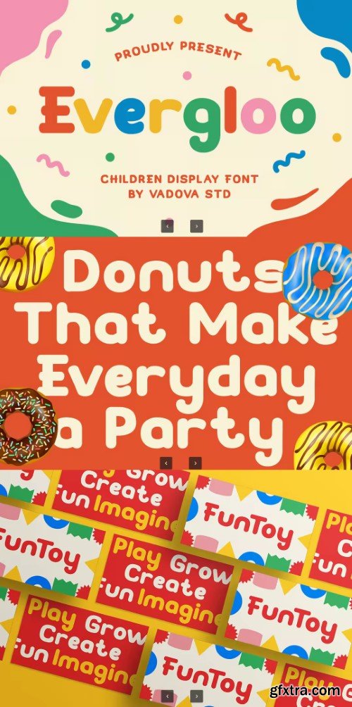 Evergloo Childern Display Font