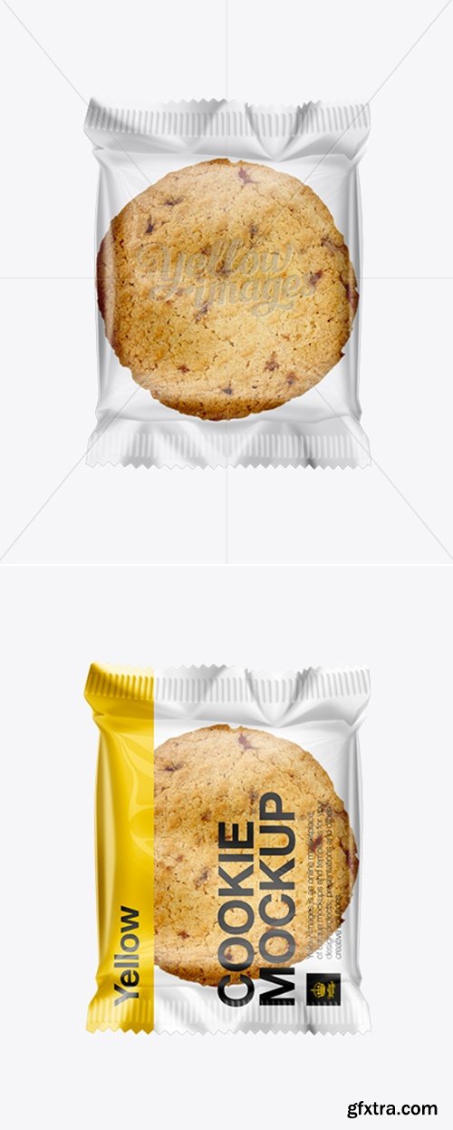 YellowImages - Individually Wrapped Cookie Mockup 10909
