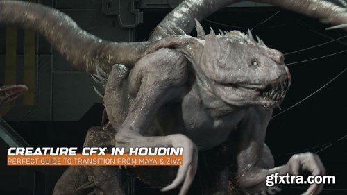 Rebelway - Creature CFX in Houdini Rebelway - Creature CFX in Houdini