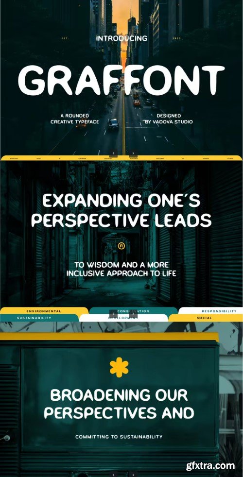 Graffont Rounded Creative Font