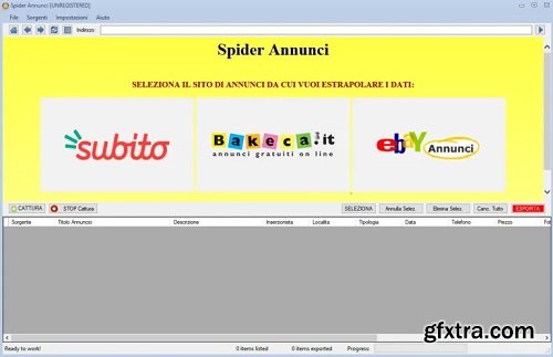 Estrattoredati Spider Annunci 8.4.0