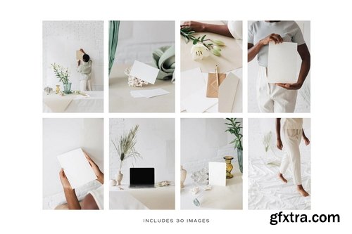 Moyo Studio - Aria Device &amp; Stationery Mockup Bundle