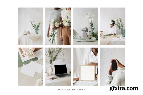 Moyo Studio - Aria Device &amp; Stationery Mockup Bundle