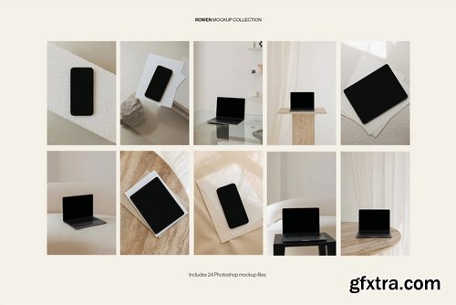 Moyo Studio - Rowen Device Mockup Bundle