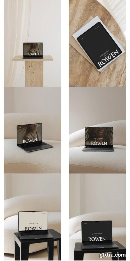 Moyo Studio - Rowen Device Mockup Bundle