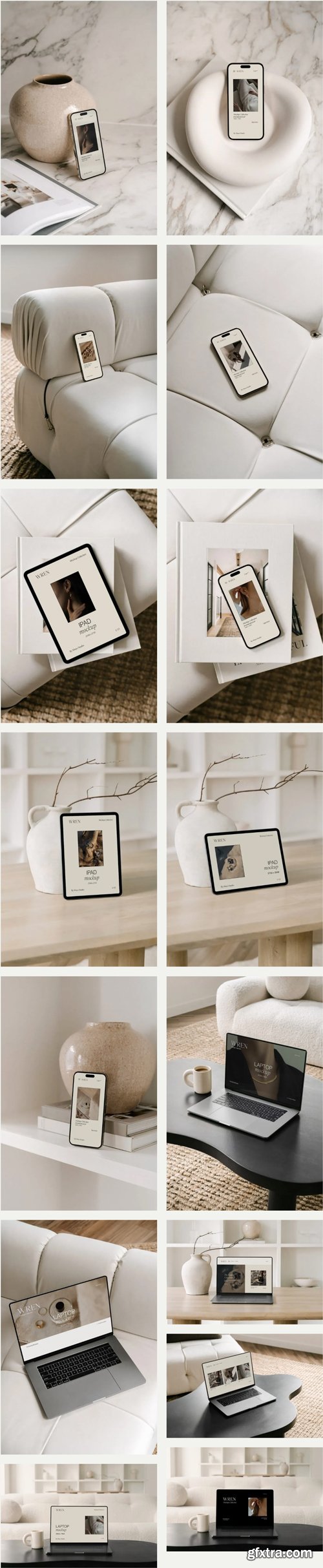 Moyo Studio - Wren Device Mockup Bundle