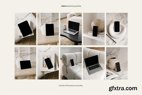 Moyo Studio - Wren Device Mockup Bundle