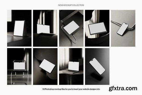 Moyo Studio - Nova Device Mockup Bundle Moyo Studio - Nova Device Mockup Bundle