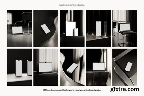 Moyo Studio - Nova Device Mockup Bundle Moyo Studio - Nova Device Mockup Bundle