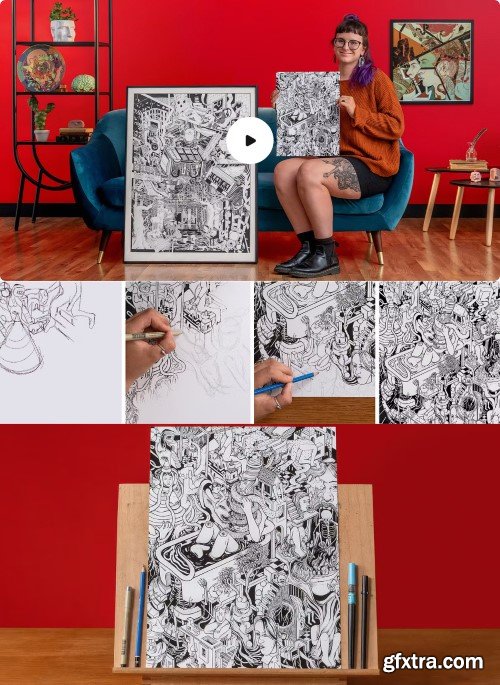 Domestika - Dreamlike Illustration: Draw Your Imagination