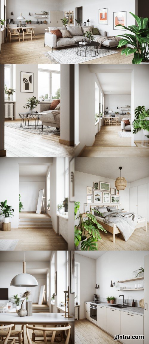 Artstation - Timo Muraja - Archviz Interior Making Of