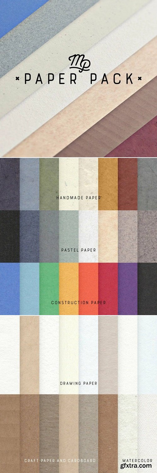 Max Packs - Paper Pack - Max Ulichney - Brushes for Procreate