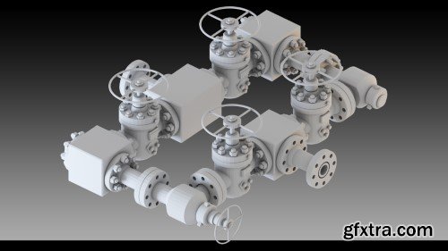 Artstation - 13 Factory (Collection) Props- High detail 3d models- Vol 11