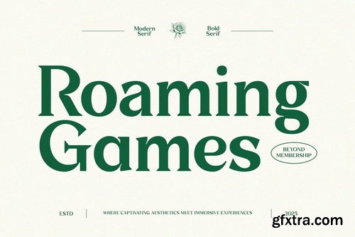 CreativeMarket - GC Commune Modern Inktrap Serif