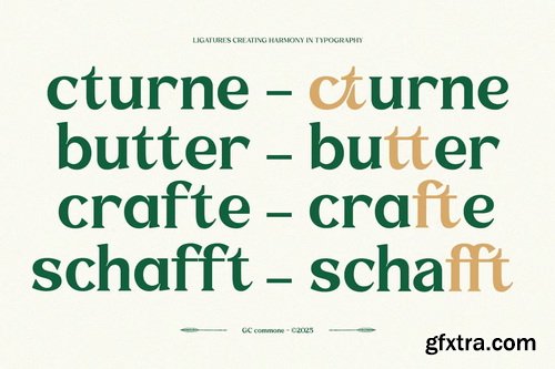CreativeMarket - GC Commune Modern Inktrap Serif