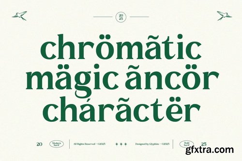 CreativeMarket - GC Commune Modern Inktrap Serif