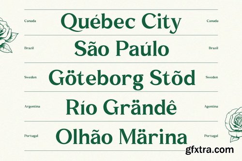 CreativeMarket - GC Commune Modern Inktrap Serif