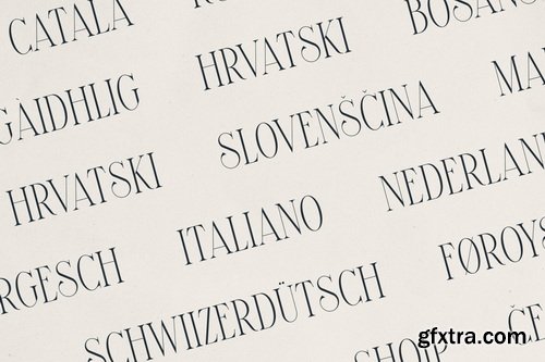 CreativeMarket - Elantrae Elegant Modern Serif Font