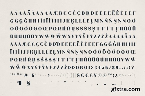 CreativeMarket - Veloura Serif Font Elegant Type