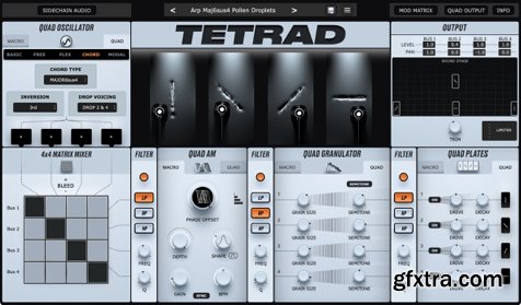 Physical Audio Tetrad 1.0.2